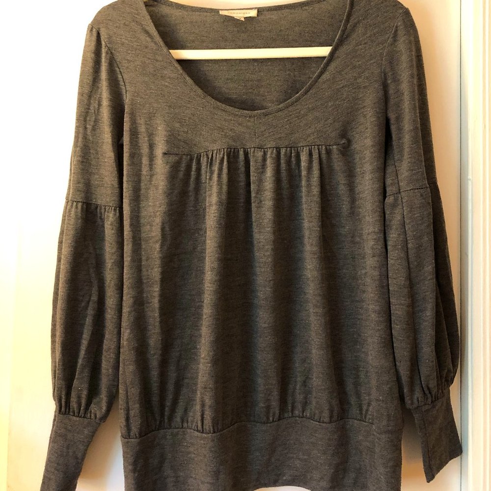 Campaigne Grey Cuffed T-shirt